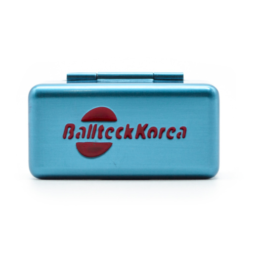 Мел «Ball teck PRØ II» (2 шт, в бирюзовой металлической коробке) синий